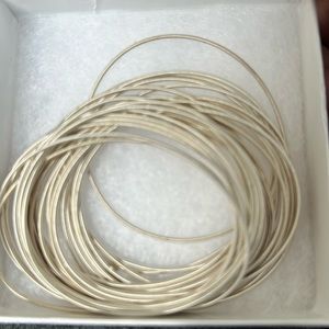 Emerson & Oliver Silver DIA Bracelet Set